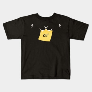 Cat Says OK! Kids T-Shirt